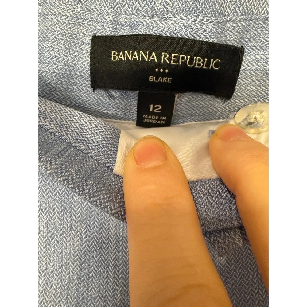 Banana Republic light blue